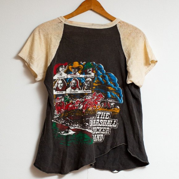 Vintage 1970's Marshall Tucker Band Concert T-shirt Size XS - Picture 2 of 12